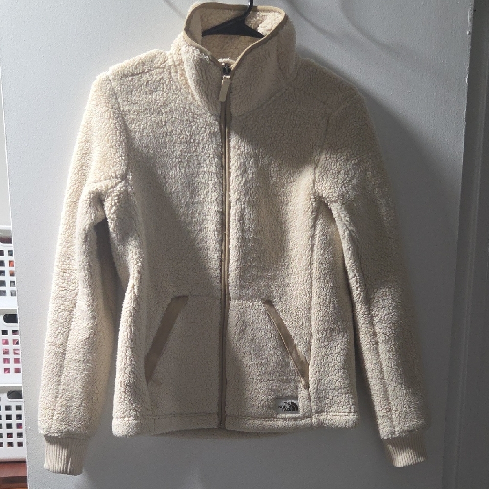 The North Face Women's Cream Teddy Jacket